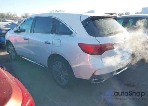 2018 Acura Mdx Technology Package Acurawatch Plus Pkg из США, поврежденный, VIN 5J8YD3H52JL002598